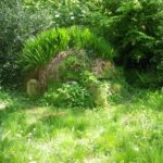 Friendly earth giant head in England