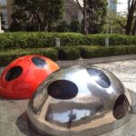 Good lady bugs in Tokyo garden