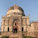 Crumbing tomb in the Lodhi Garden in New Delhi
