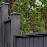 Fence uses 6-x-6 post.