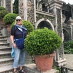 Patti Buchanan exploring Isola Bella.