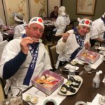 Sushi making in Ginza